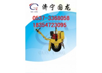 YL-600手扶式單缸輪壓路機，工程機械
