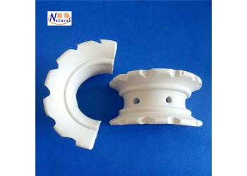化工填料廠家特價供應高效陶瓷散堆填料 25mm陶瓷異鞍環(huán)