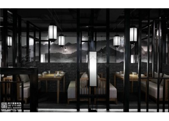 諸暨市土菜館設(shè)計(jì)裝修-浙江國(guó)富裝飾
