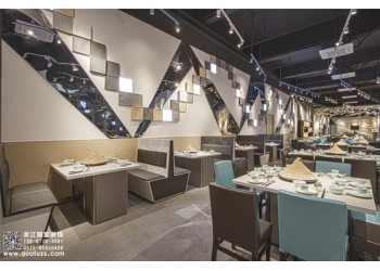 杭州下城區中餐廳設計裝修公司，工裝設計裝修就選浙江國富裝飾