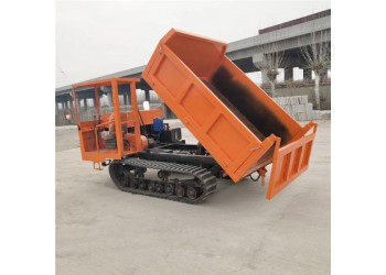 10噸履帶運(yùn)輸車(chē) 小型礦用自卸式橡膠履帶運(yùn)輸車(chē)