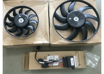 奧迪12款A(yù)6L電子扇 風(fēng)扇控制電腦 發(fā)電機(jī)