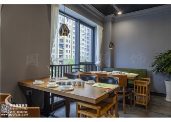 南潯區(qū)火鍋店設(shè)計公司-浙江國富裝飾
