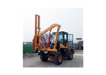 直銷(xiāo)公路波紋板打樁機(jī)簡(jiǎn)單易操作價(jià)格 波形板護(hù)欄打樁機(jī)