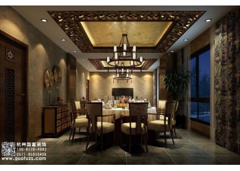 余姚市中餐廳設(shè)計(jì)公司-浙江國(guó)富裝飾