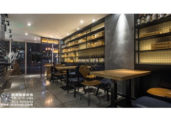 柯橋區(qū)800平方米快餐廳設(shè)計(jì)公司-浙江國(guó)富裝飾