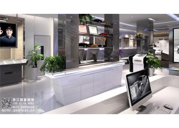 奉化區(qū)700平方汽車美容店裝修_浙江國富裝飾