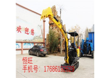 土地整改小型挖土機(jī)挖渠挖溝單臂小挖機(jī)