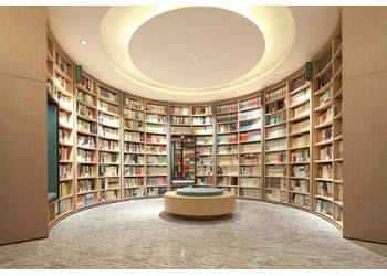 合肥書店裝修設計，鬧市凈土，遠離喧囂感受云卷云舒