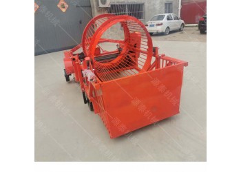 大面積摟膜機(jī) 滾筒式殘膜回收機(jī) 拖拉機(jī)帶動(dòng)地膜回收機(jī)