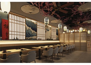 合肥壽司店裝修要點(diǎn)，舒適的壽司店這樣設(shè)計(jì)，讓顧客體驗(yàn)日式風(fēng)情