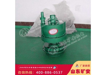 FQW50-25/W礦用風(fēng)動潛水泵,技術(shù)特點