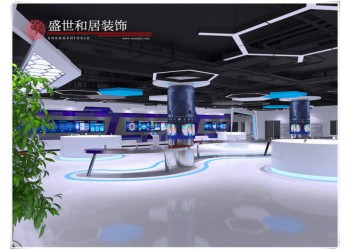 合肥企業(yè)展廳設(shè)計裝修，要符合企業(yè)形象，合理利用空間