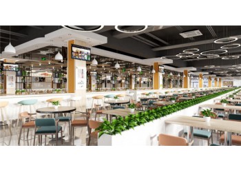 合肥高校食堂裝修，食堂設(shè)計要了解這幾點事項
