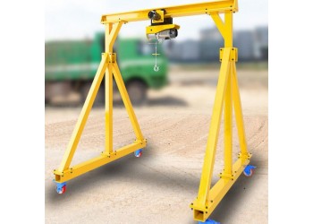 河北小型龍門架定制-簡(jiǎn)易移動(dòng)龍門架1噸2噸價(jià)格-東弘起重