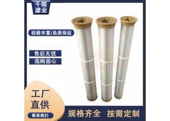 供應攪拌站倉頂除塵器除塵濾筒 注膠端蓋水泥廠吊裝除塵濾芯