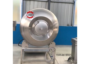 全自動變頻真空雞肉滾揉機(jī)商用不銹鋼臥式滾揉機(jī)肉制品真空滾揉機(jī)