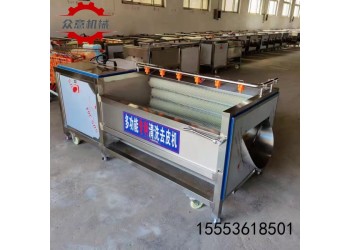 全自動土豆毛輥清洗機(jī) 毛輥清洗機(jī) 毛輥去皮清洗機(jī)