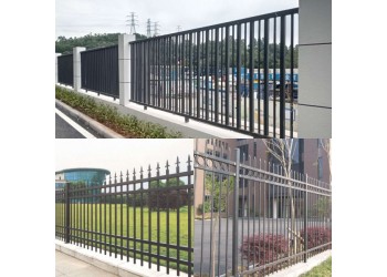 定制鋅鋼隔離護(hù)欄 商品房小區(qū)圍墻欄桿 服務(wù)區(qū)外墻防爬柵欄廠家