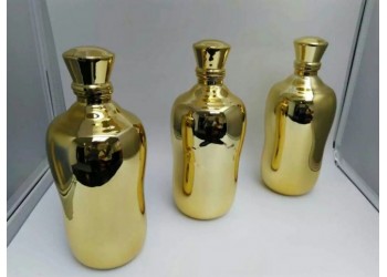 廣州白云區白酒瓶電鍍加工廠，廣州白云區白酒瓶絲印燙金加工廠