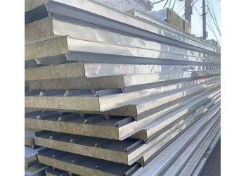 彩鋼夾心巖棉復合板和彩鋼泡沫復合板實體廠家