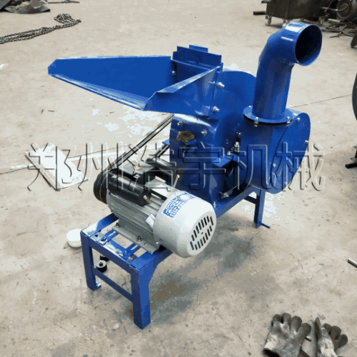 多功能青竹子粉碎機竹片竹皮打粉機帶沙克龍除塵