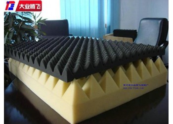 廠家生產(chǎn)大業(yè)騰飛機(jī)車阻燃波浪形隔音海綿