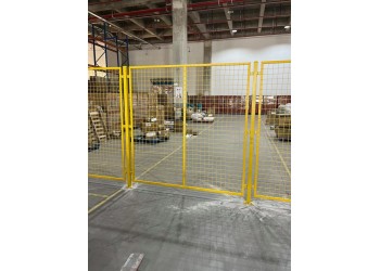 浸塑車間隔離網廠家定制車間隔離防護網圍欄